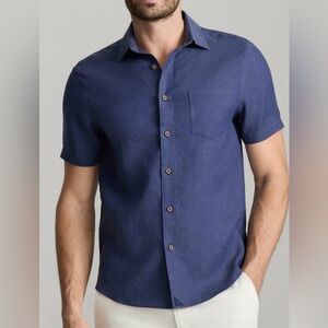 LAST CHANCE! Men’s Untuckit 100% Linen Button Up, Size XL